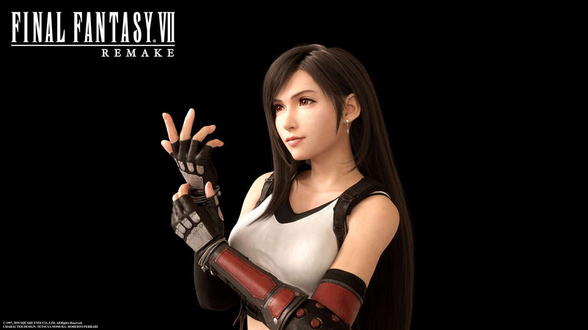 FF7 リメイク エアリス 高精細アート-silversky-lifesciences.com