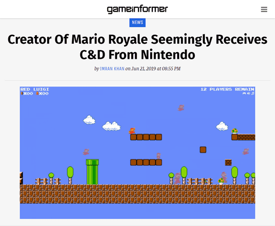 Fans resurrect Super Mario Bros Royale as a free open-source project,  available to play