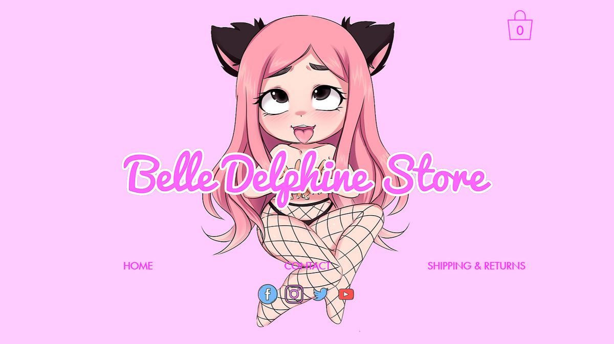 Belle delphine food play snapchat