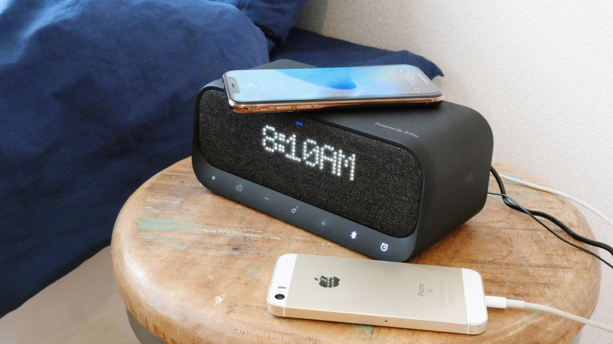 Anker `` Soundcore Wakey '' review with LED speakers such Bluetooth speaker / radio / wireless charger / sleep introduction sound - GIGAZINE