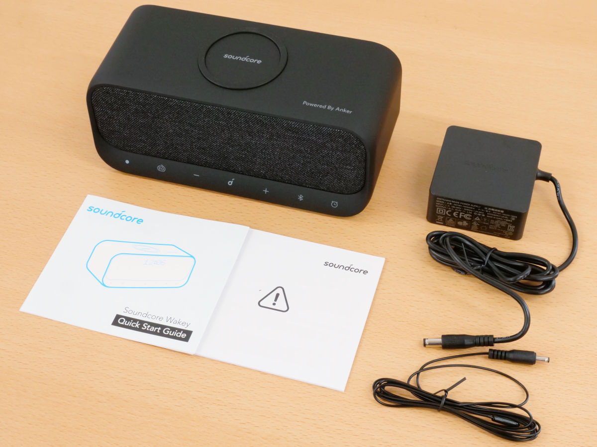 Anker Soundcore Wakey Qi  Bluetoothスピーカー