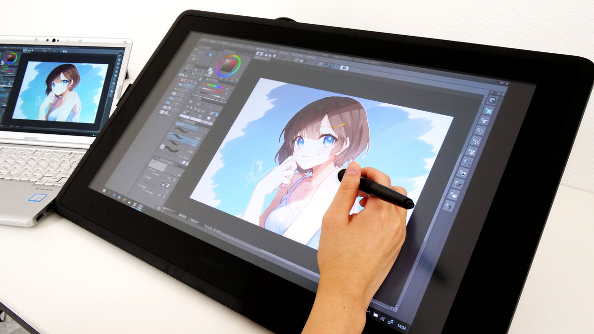 液タブ入門にピッタリなお手頃価格の21.5インチフルHD液タブ「Wacom ...