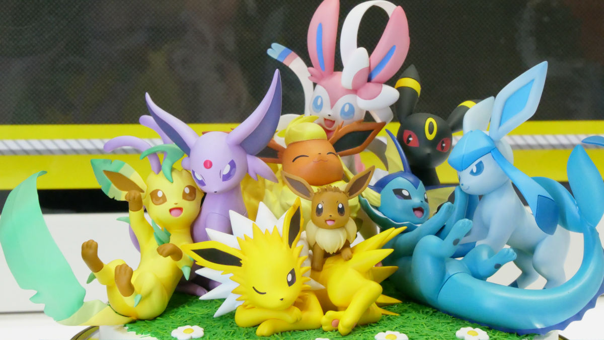 Cute and cool Eevee and its evolutionHouou and Lugia, Detective Pikachu  etc.``Pocket Monster '' series figures various summary - GIGAZINE