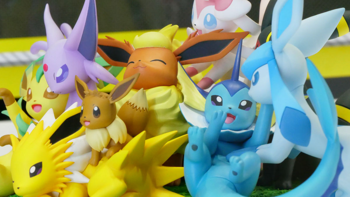 Cute and cool Eevee and its evolutionHouou and Lugia, Detective Pikachu  etc.``Pocket Monster '' series figures various summary - GIGAZINE