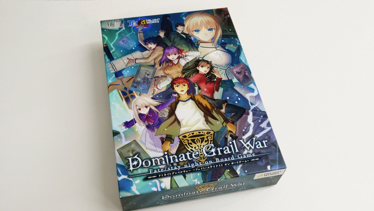 Board Game Dominate Grail War Fate Stay Night On Board Game Review As A Master Of Fate Stay Night And Fight The Holy Grail War With Servants Gigazine
