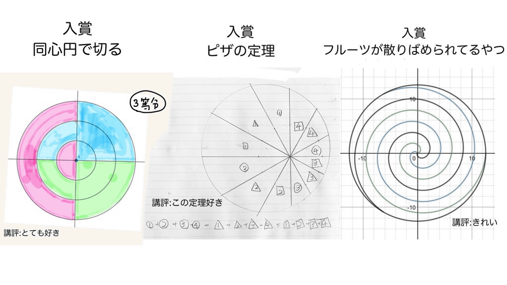 数学好きによるハイセンスな円を3等分する方法が話題 Gigazine