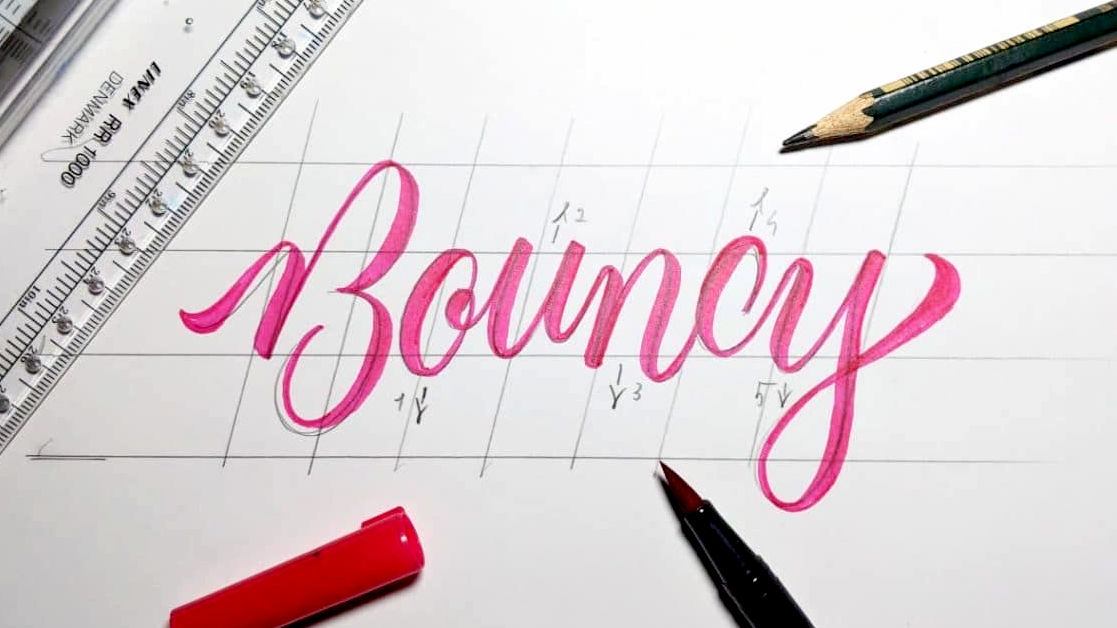 Modern Brush Lettering Tips for Beginners