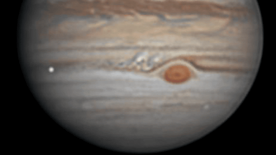 木星に450トンもの巨大隕石が衝突していたことが偶然撮影された