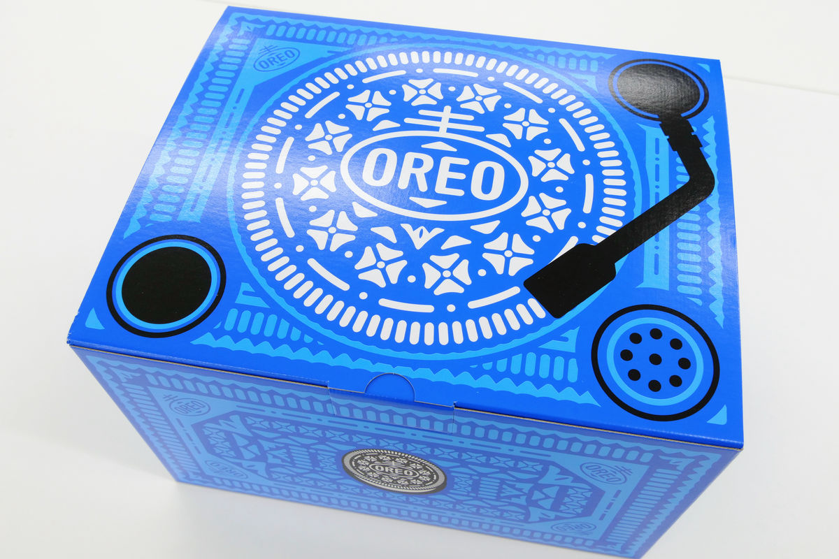 oreo turntable music box