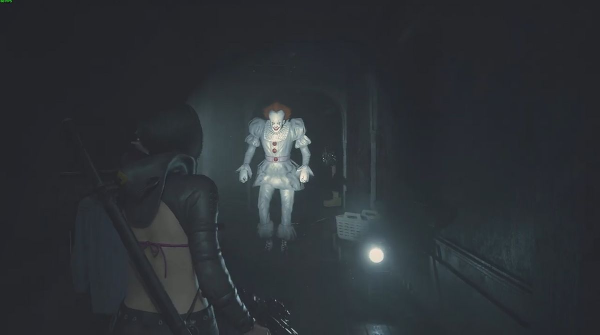 Resident Evil's Mr X just got even worse with this Pennywise mod