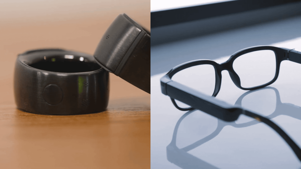 Alexa built-in smart ring 'Echo Loop' and smart glasses
