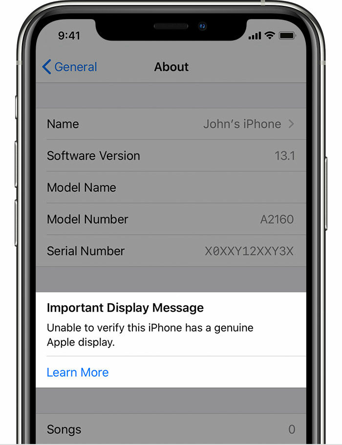 Iphone 11 11 Pro は非正規のディスプレイ交換サービスを利用すると警告が出る Gigazine