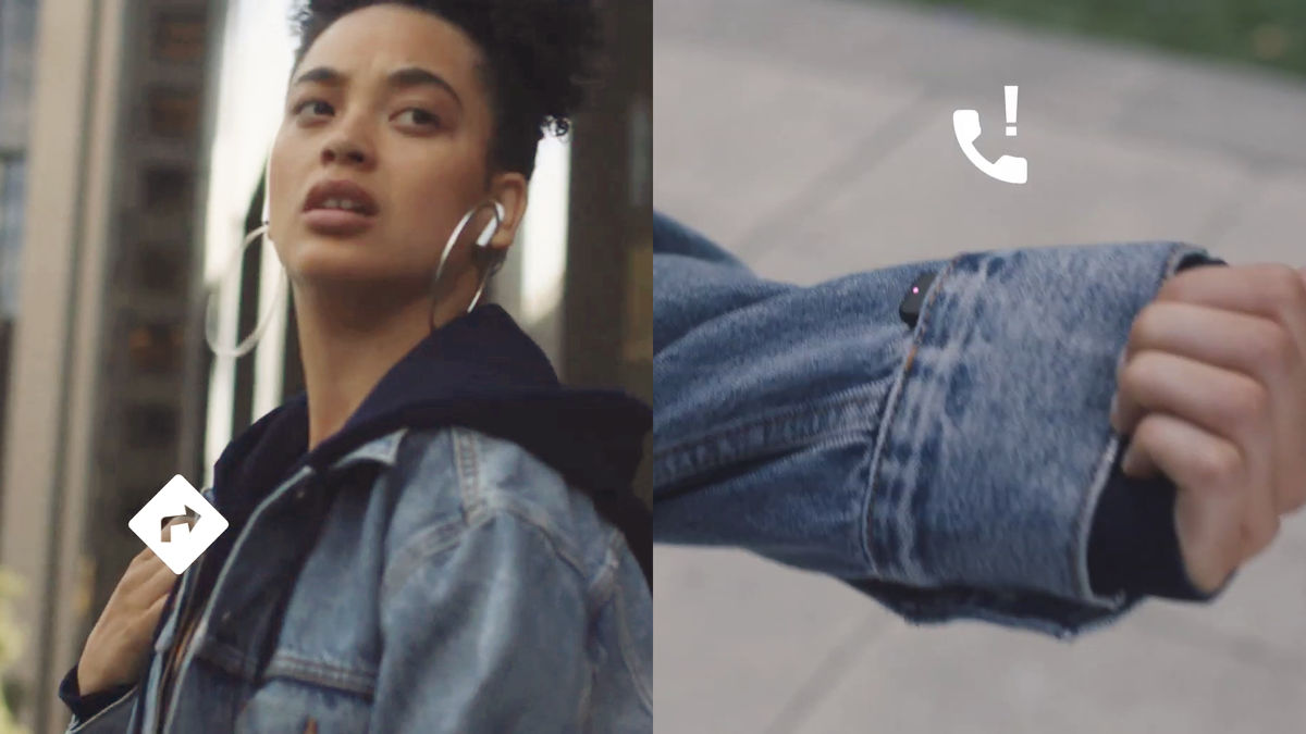 Smart jacket `` Levi's Trucker Jacket with Jacquard by Google '' that can  make calls and music playback by rubbing Google × Levi's sleeves is the  first landing in Japan - GIGAZINE