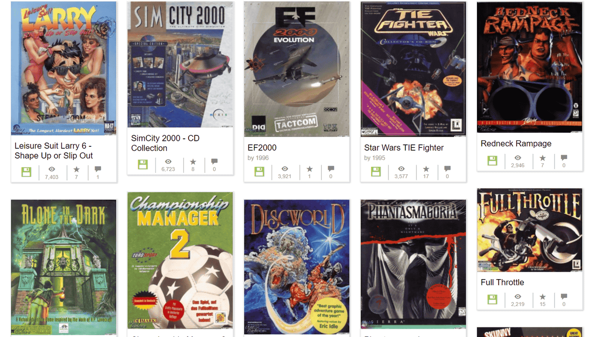 Indie Retro News: Internet Archive adds over 2,500 Dos games to