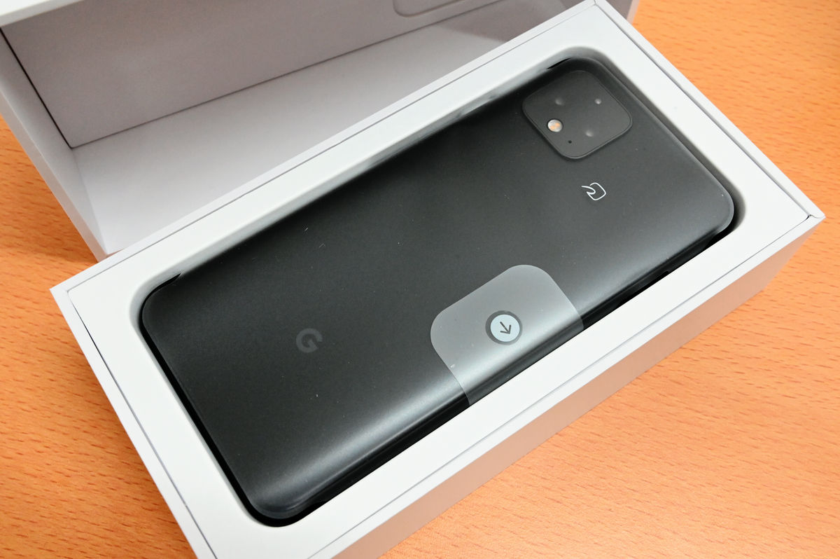 Google製スマートフォンの最新モデル「Pixel 4」＆「Pixel 4 XL」開封＆外観レビュー - GIGAZINE