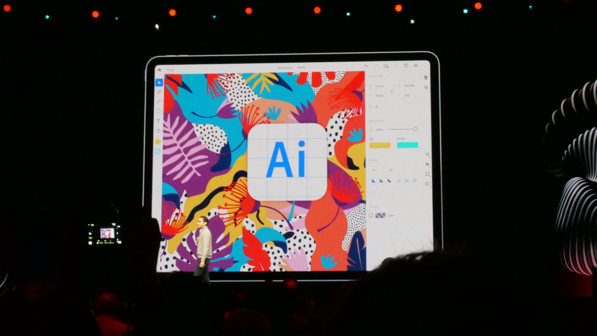 Illustratorのipad版がついに登場 手描きスケッチをカメラで取り込み爆速でベクターシェイプに Gigazine