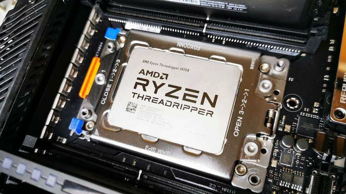 AMD Ryzen ThreadRipper 3970X 分解品　CPU
