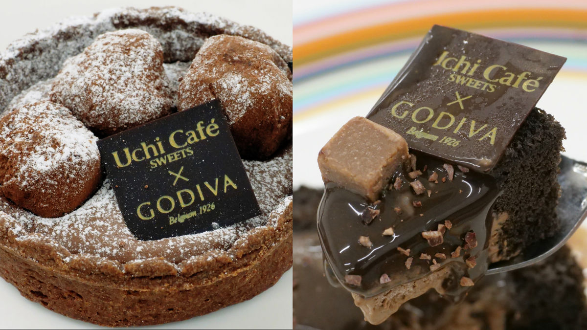 ゴディバ監修の濃厚チョコガナッシュがとろけるローソン Uchi Cafe Godiva ガトーショコラ ノワール など新作スイーツ5種を食べてみた Gigazine