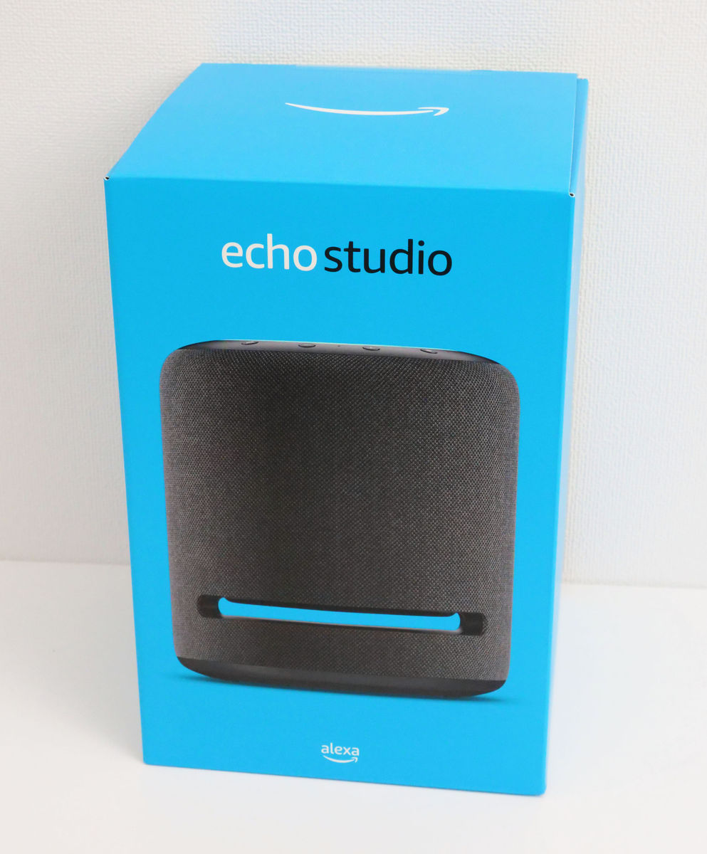 Echoシリーズ最高音質＆スマートホームハブ内蔵のAmazon Echo Studio