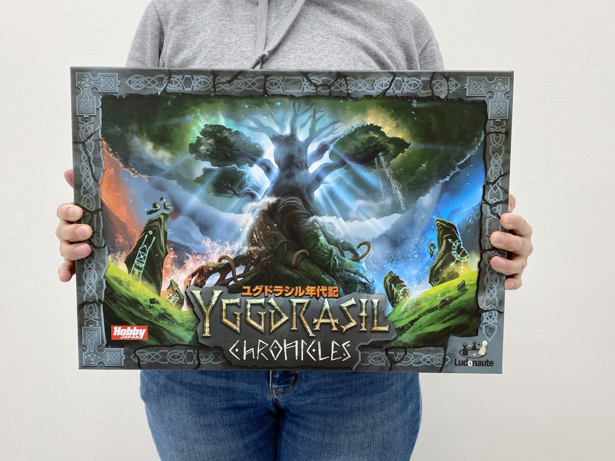 A Cooperative Board Game Yggdrasil Chronicle That Protects The Three Layer World Supported By A Huge World Tree As Nordic Gods Gigazine