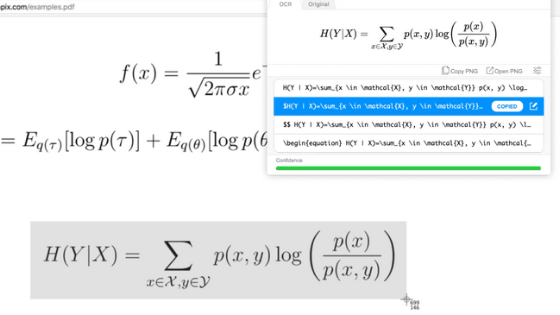 画面キャプチャで数式をlatex形式に自動で変換してくれる Mathpix Snip を使ってみた Gigazine