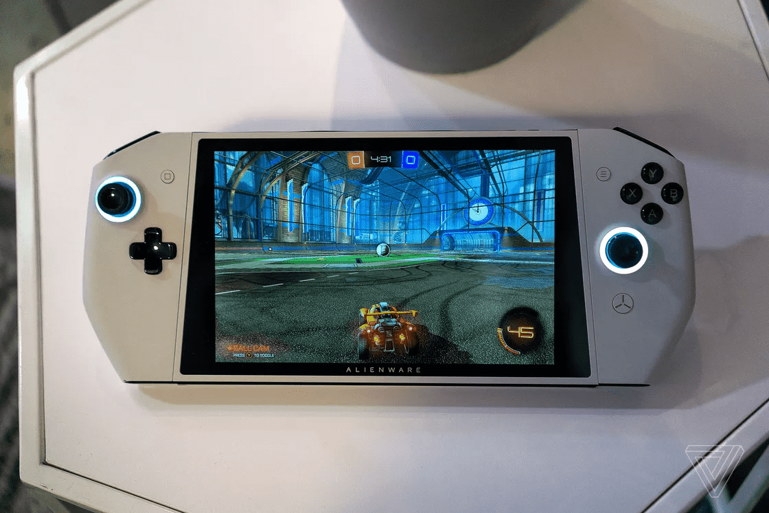 Nintendo Switchのように携帯ゲーム機にも据え置き型ゲーム機にもなるwindows 10搭載ゲーミングpc Concept Ufo がalienwareから登場 Gigazine