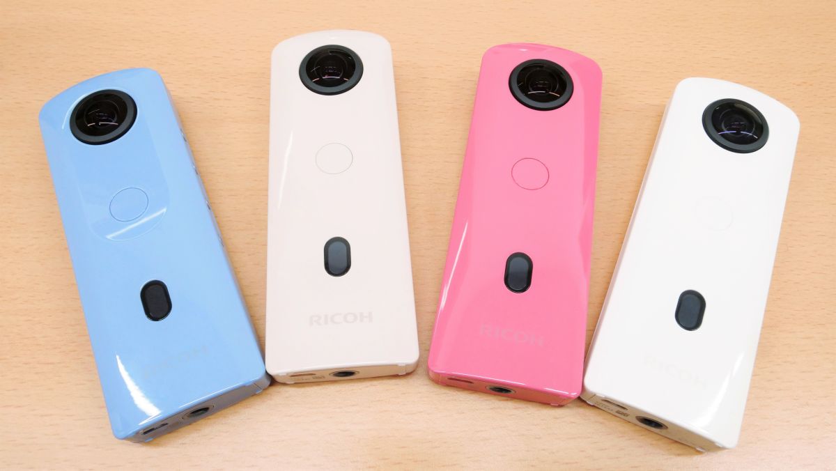 人気の製品 Ricoh THETA SC2 PINK 360°Camera 4K Video with image