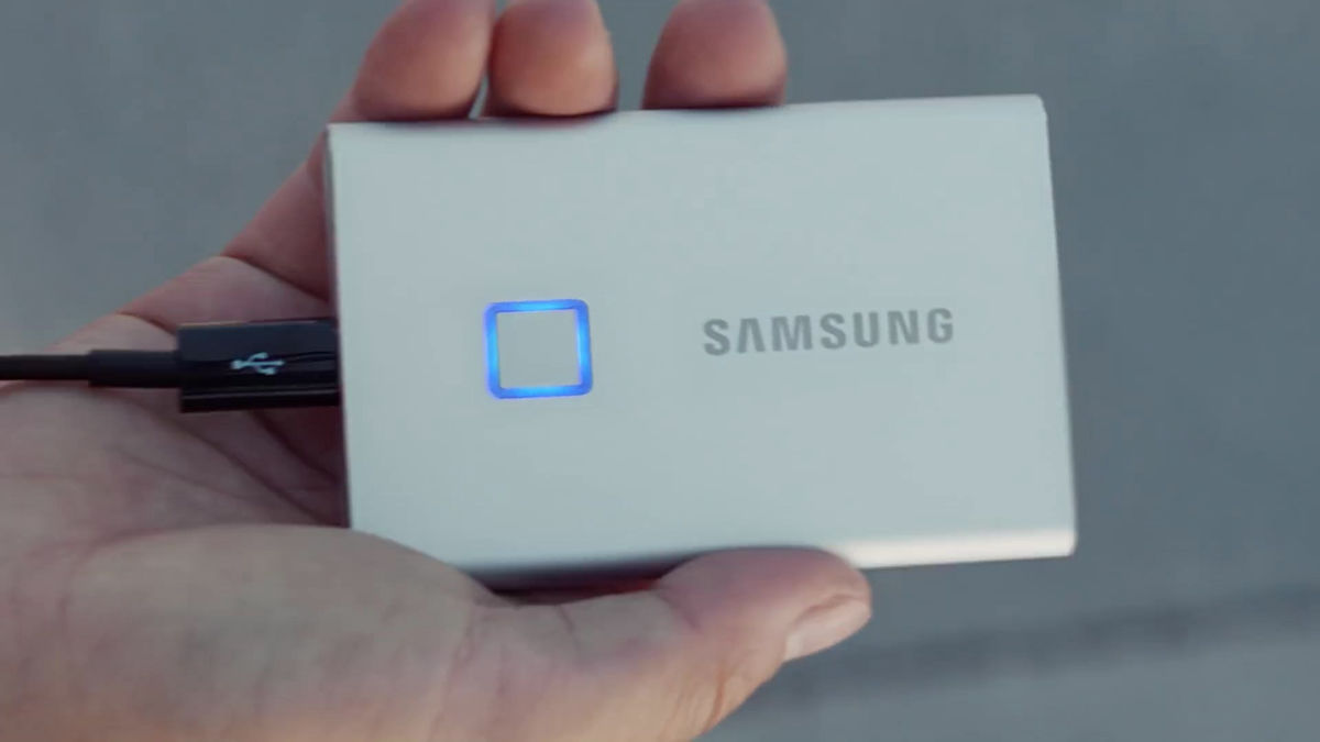 16736円 2021年新作入荷 Samsung T7 Touch 1TB USB3.2 Gen2対応 MU-PC1T0K EC