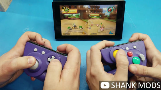 Nintendo Switchのjoy Conをゲームキューブのコントローラーに改造してしまった猛者が現る Gigazine