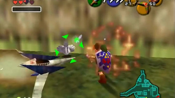 Star Fox 64 ships can be spawned into Zelda: Ocarina of Time without mods