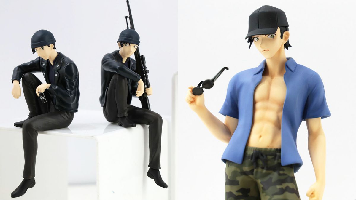 Shuichi Akai The Key Person Of The Movie Version Detective Conan Released In 2020 Appeared As A Chonokose Figure And Also A Sexy Figure With A Trained Body Excluding Gigazine