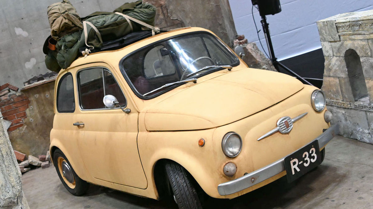 Fiat 500 That Lupine And Dimension Rode In Cagliostro S Castle Appeared In The Real World Gigazine