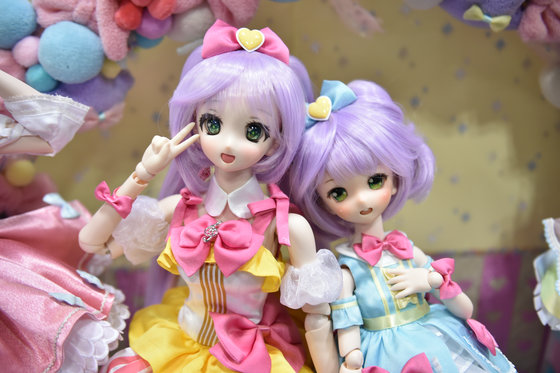 I have seen the beautiful girl dolls who dress freely from idol