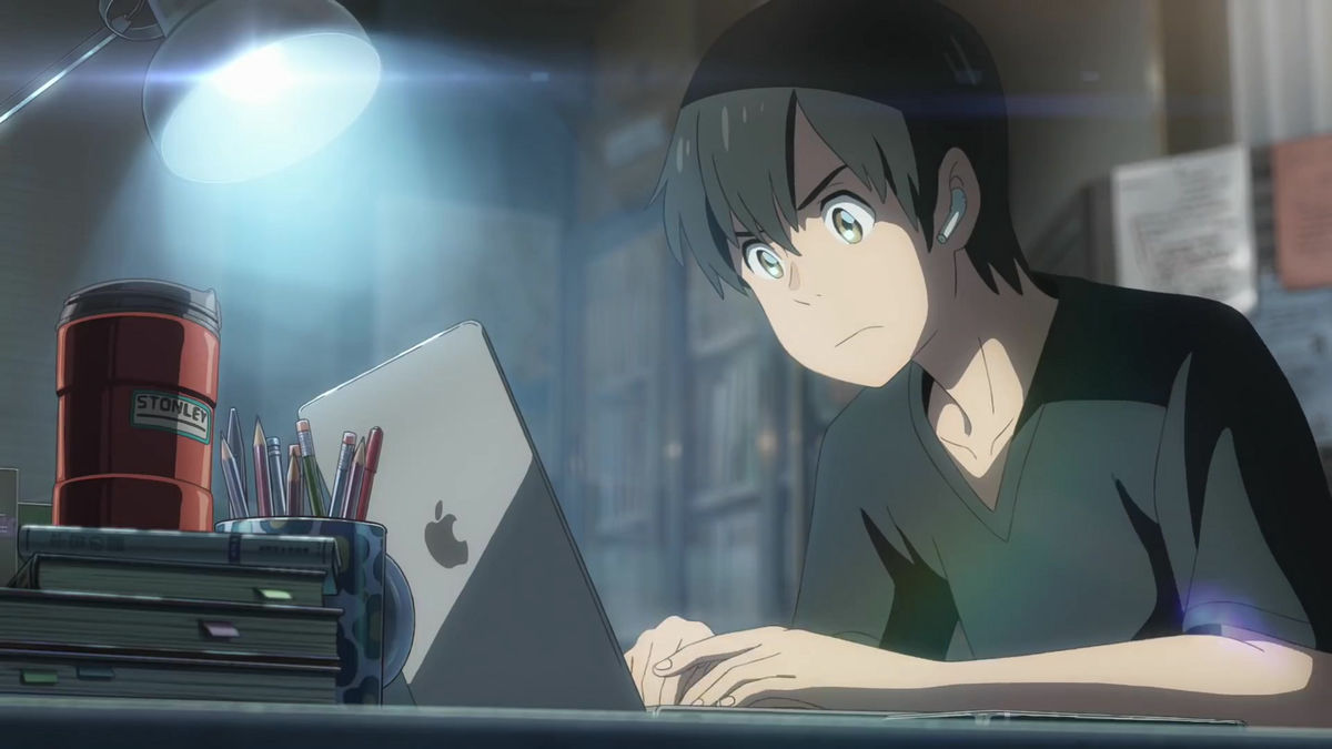 Appleが人気アニメの中に登場したmacbookを集めたcm Macの向こうから まだこの世界にない物語を を公開 Gigazine