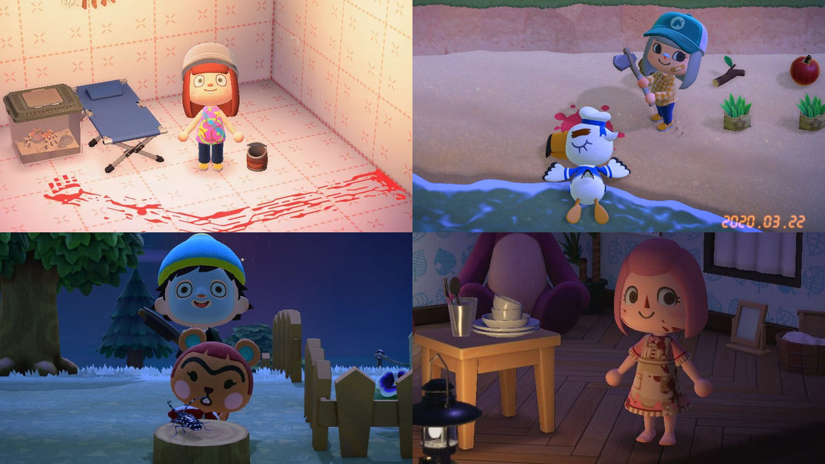 Swimming Anime Animal Crossing Qr Codes