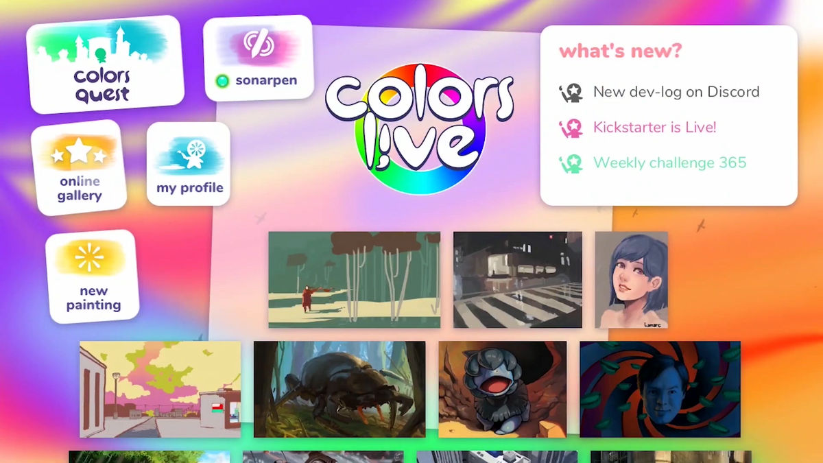 Nintendo Switchでイラスト制作が可能になるお絵描きソフト Colors Live が登場 筆圧感知可能な専用ペンも付属 Gigazine