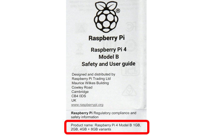 8GBのRAM搭載で64ビット対応のRaspberry Pi 4が登場、標準OSも64ビット