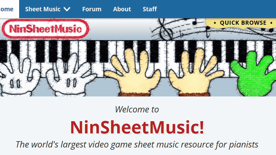 Ninsheetmusic Where You Can Download The Game Bgm Piano Arrangements And Sheet Music Pdfs Such As Doubou No Mori Legend Of Zelda Pokemon Series For Free Gigazine