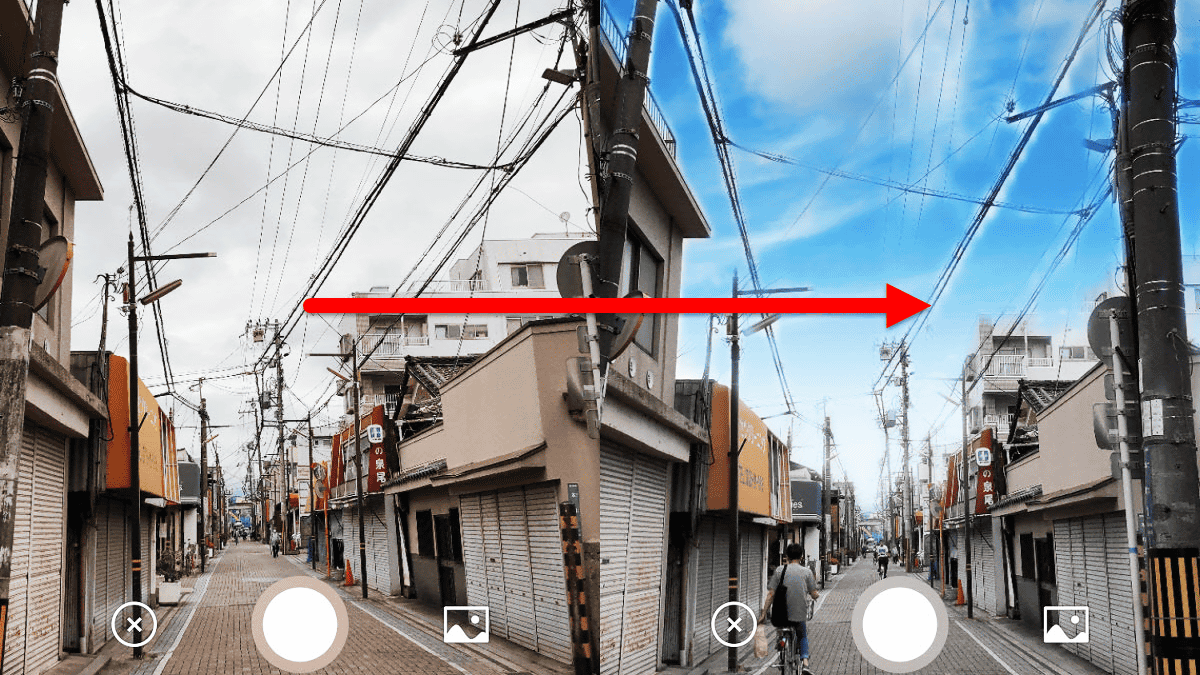 無料でphotoshopレベルの写真加工が一瞬で可能になるカメラアプリ Adobe Photoshop Camera レビュー Gigazine