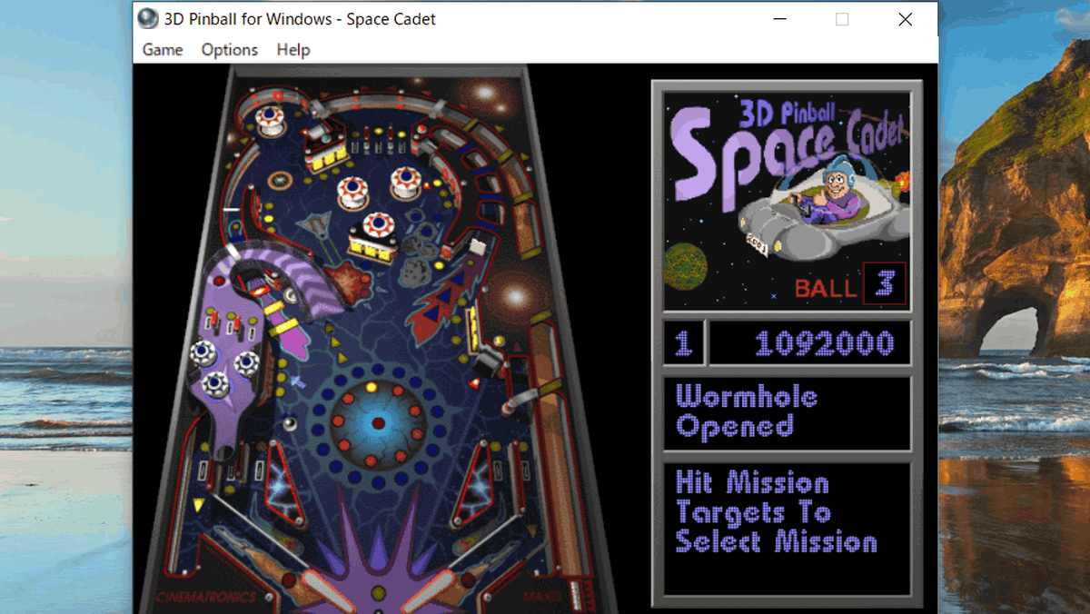 3d pinball space cadet download for windows 7 free