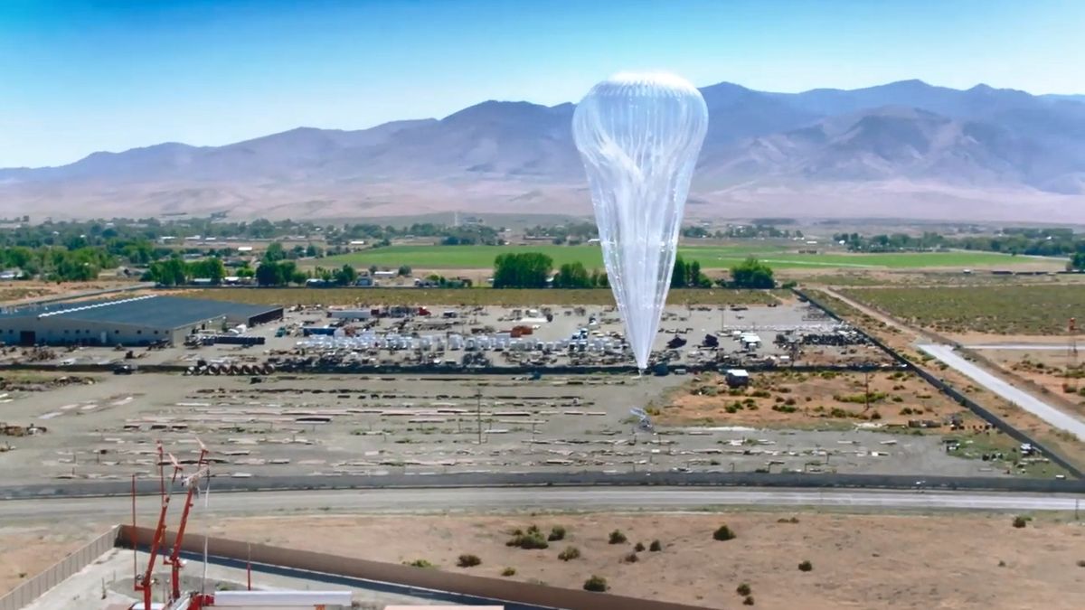 Project Loon', which provides an Internet environment from a