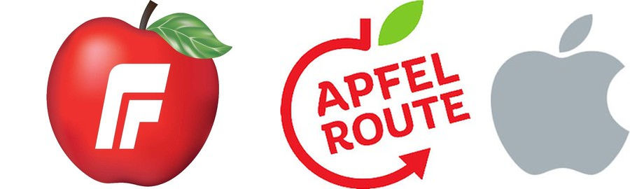 Appleが中小企業の ナシの形のロゴ がappleのロゴに酷似していると商標登録に異議申立て Gigazine