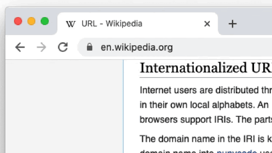 Chrome 86では アドレスバーに完全なurlを表示しない 実験が行われることが判明 Gigazine