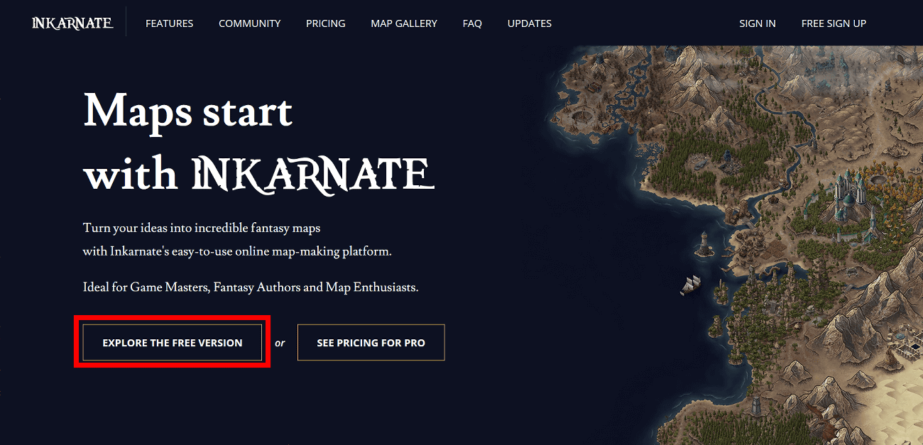 無料で簡単にファンタジーな世界観のマップを作れる Inkarnate を使ってみた Gigazine