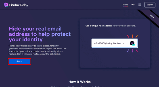 無料でアカウント作成時に使える捨てメアドを自動生成して本来のメールアドレスを守る Firefox Relay レビュー Gigazine