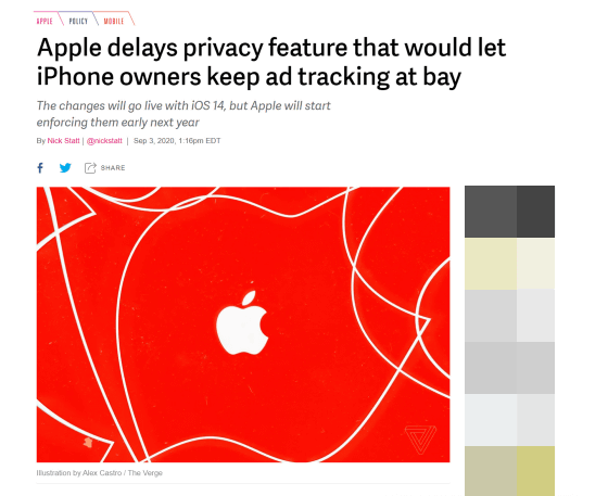 Ios14の 広告トラッキングを許可制にする 機能が延期される見込み Gigazine
