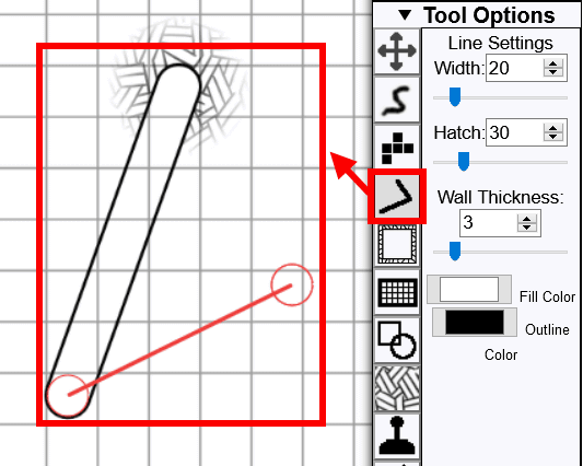 無料で絵を描くようにダンジョンマップが作れる Dungeon Map Doodler を使ってみた Gigazine