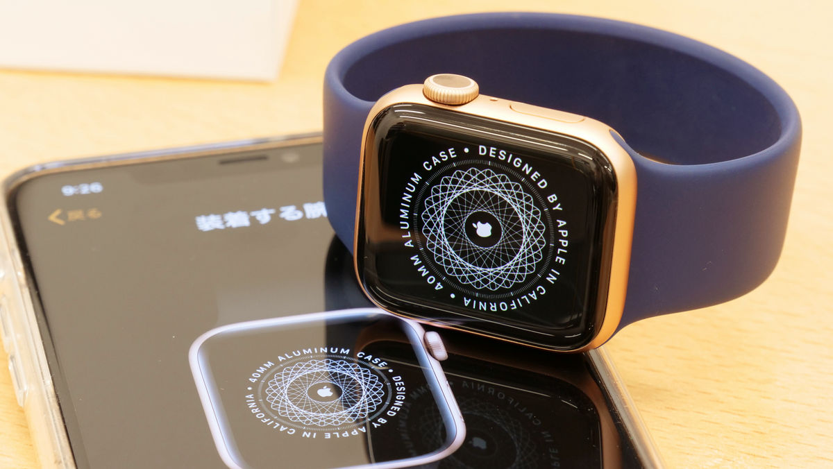 通販の  ゴールドアルミニウム　GPS 40mm Series6 Watch Apple その他