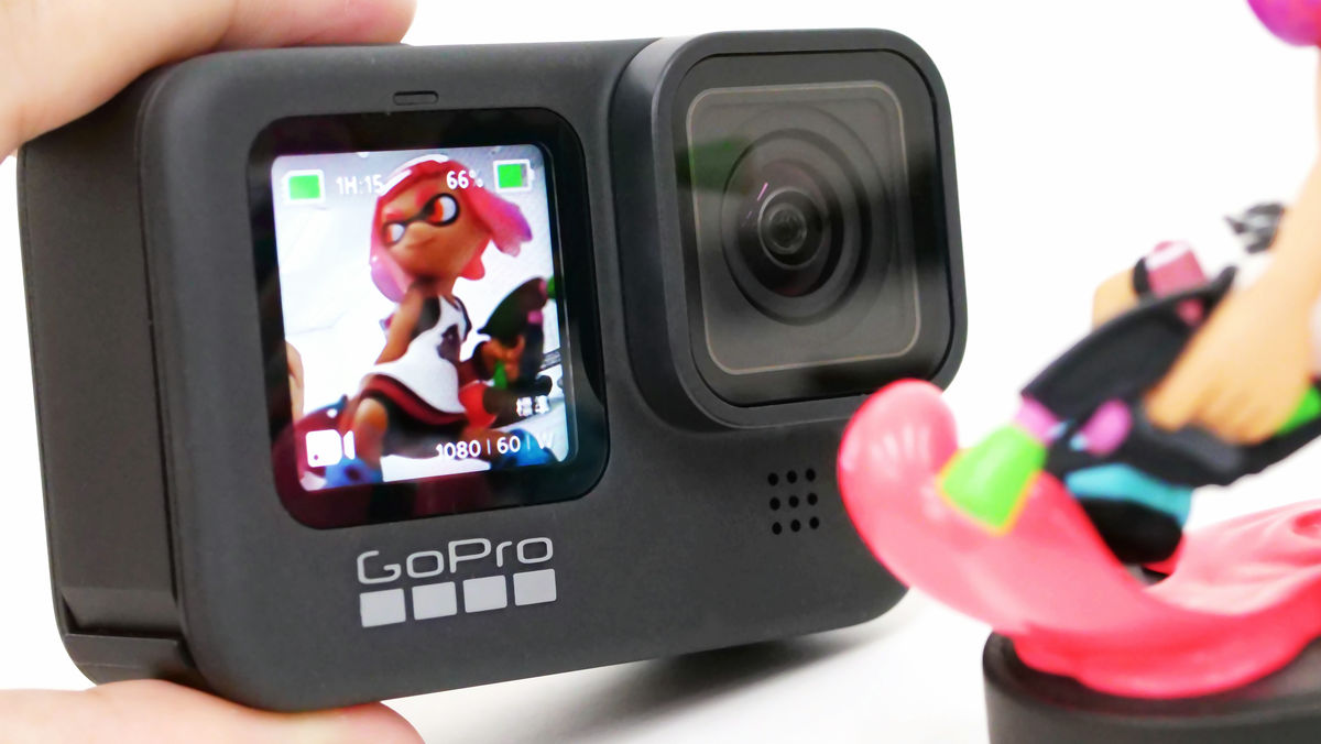 I tried using 'GoPro HERO9 Black' which has a color LCD on the 