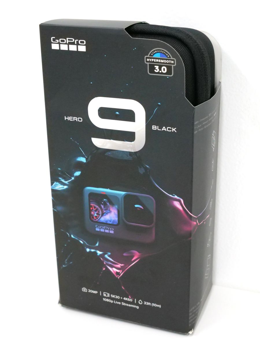 スマホ/家電/カメラGoPro HERO9 ブラック 使用回数10回未満！ - コンパクトデジタルカメラ